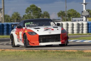 #23 Nissan Z GT4 of Bryan Heitcotter and Tyler Stone, Techsport Racing, Pirelli GT4 America, Pro-Am, SRO America, Sebring International Raceway, Sebring, FL, September 2023.
 | Brian Cleary/SRO