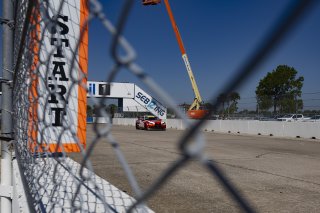 #92 BMW M4 GT4 of Kevin Boehm and Kenton Koch, Random Vandals Racing, Pirelli GT4 America, Silver, SRO America, Sebring International Raceway, Sebring, FL, September 2023.
 | Brian Cleary/SRO