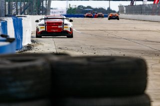 #35 Mercedes-AMG GT4 of Custodio Toledo and Cedric Sbirrazzuoli, Conquest Racing, Pirelli GT4 America, Am, SRO America, Sebring International Raceway, Sebring, FL, September 2023.
 | Brian Cleary/SRO