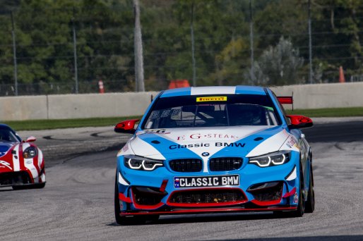 #26 BMW M4 GT4, Justin Raphael, Classic BMW, SRO Pirelli GT4 America, Road America, September 2019.
 | Brian Cleary/SRO