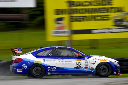 #92 BMW M4 GT4 of Chris Ohmacht and Toby Grahovec with Classic BMW

Road America World Challenge America , Elkhart Lake WI | Gavin Baker/SRO
