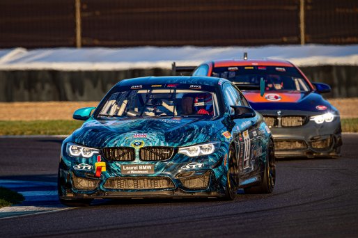 #28 BMW M4 GT4 of Nick Wittmer and Harry Gottsacker, ST Racing, GT4 SprintX, SRO, Indianapolis Motor Speedway, Indianapolis, IN, September 2020.
 | Regis Lefebure/SRO                                       