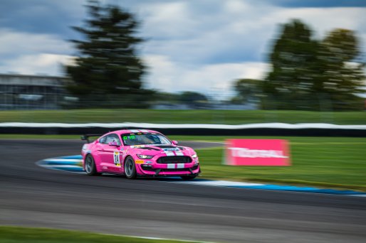 #24 Ford Mustang GT4 of Frank Gannett, Ian Lacy Racing, GT4 Sprint Am, IN, Indianapolis, Indianapolis Motor Speedway, SRO, September 2020.
 | Fabian Lagunas/SRO