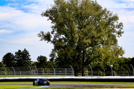 #24 Aston Martin Vantage AMR GT4 of Gray Newell and Ian James, Heart of Racing Team, Pro-Am, Pirelli GT4 America, SRO, Indianapolis Motor Speedway, Indianapolis, IN, USA, October 2021
 | Brian Cleary/SRO