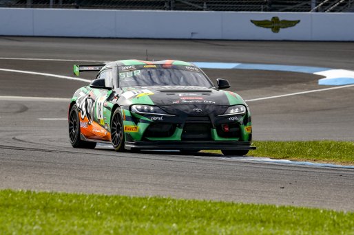#18 Toyota GR Supra GT4 of Matt Forbush and Damon Surzyshyn, Forbush Performance, Am, Pirelli GT4 America, SRO, Indianapolis Motor Speedway, Indianapolis, IN, USA, October 2021
 | Brian Cleary/SRO