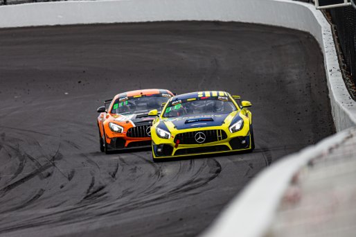 #39 Mercedes-AMG GT4 of Chris Cagnazzi and Guy Cosmo, RENNtech Motorsports, Pro-Am, Pirelli GT4 America, SRO, Indianapolis Motor Speedway, Indianapolis, IN, USA, October 2021
 | Sarah Weeks/SRO             