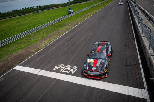 SRO America, New Orleans Motorsports Park, New Orleans, LA, May 2022.#83 Porsche718 Cayman GT4 RS Clubsport of Juan Martinez and Nelson Calle, RS1, GT4 America, Am
