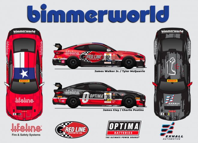 BimmerWorld Racing back to SRO in Pirelli GT4 America for 2024