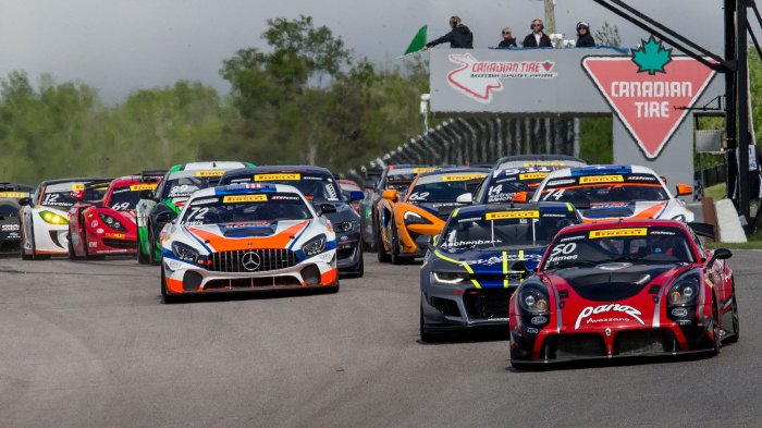 Thirty-one Pirelli GT4 America Sprint, SprintX Entries Set to do Battle at Canadian Tire Motorsport Park