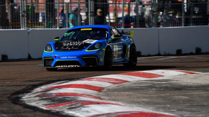 Pumpelly, TRG Take Pole for GT4 America Sprint Season Opener