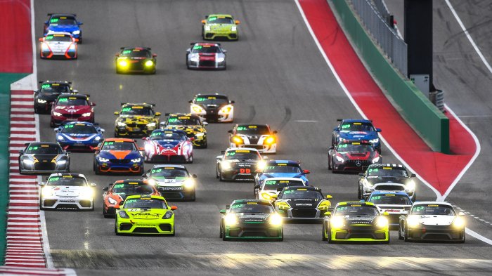 Porsche dominates opening Pirelli GT4 America SprintX Weekend at COTA