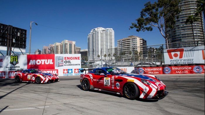 Team Panoz Racing Returns to the Podium in Long Beach Debut