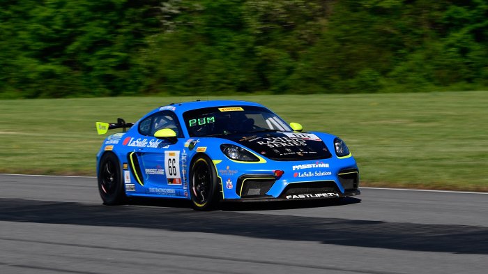 Pumpelly, Fassnacht Capture GT4 Poles in Pro, Am Class Saturday at VIR