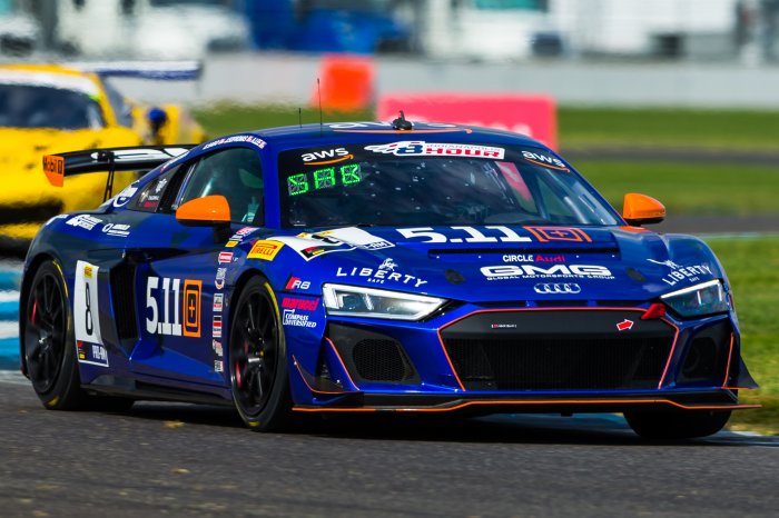 Audi, GMG Racing Secure GT4 Pole at the Brickyard