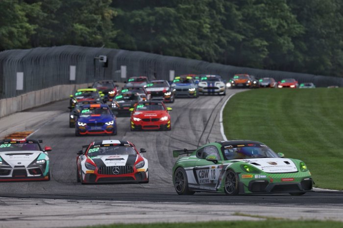 Dramatic End in Race 1 at Road America; RS1 Wins in Silver, Premier Racing First in Pro-Am and Maiden Win for KRUGSPEED