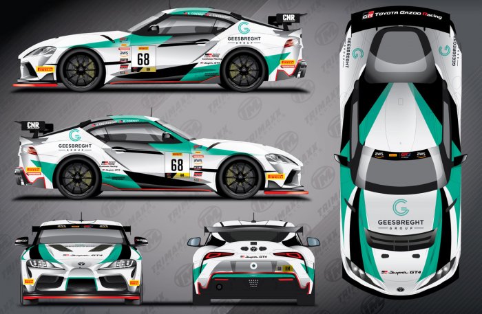 SMOOGE Racing Set To Campaign Full Season with Toyota GR Supra GT4 in Pirelli GT4 America