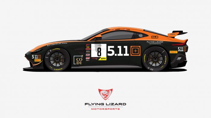Flying Lizard Unveils Liveries for GT4 Racing Efforts ﻿in SRO America
