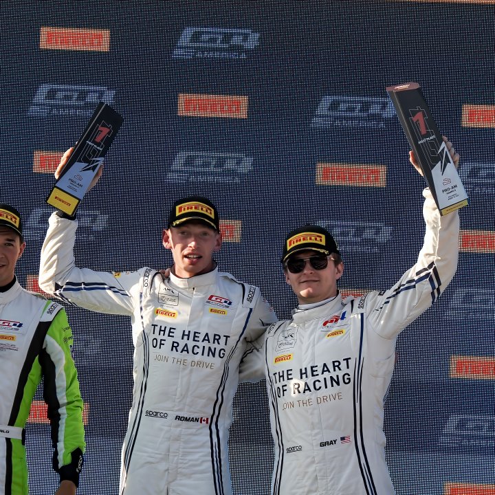 The Heart of Racing Wins in Pirelli GT4 America at Road America