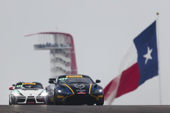 The Heart of Racing Scores Multiple Podiums in GT America at COTA