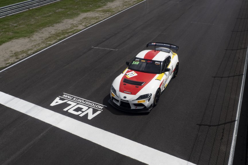 #21 Toyota GR Supra GT4 of Nick Shanny and Terry Borcheller, Accelerating Performance, GT4 America, Am, SRO America, New Orleans Motorsports Park, New Orleans, LA, May 2022.
